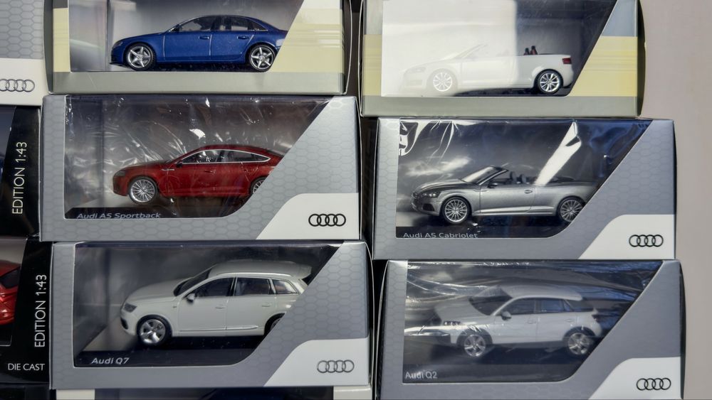 1/43 Audi A3 A4 A5 A6 Q5 Q7 TT RS Minichamps Spark Herpa