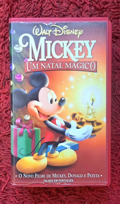 "Mickey: Um Natal Mágico" - Cassete Vídeo (VHS PT-PT)