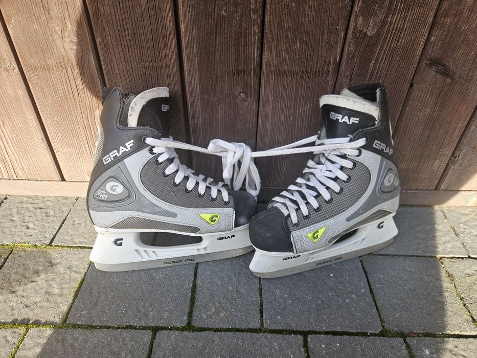 Łyżwy Bauer numer 37- 38 hokejowe