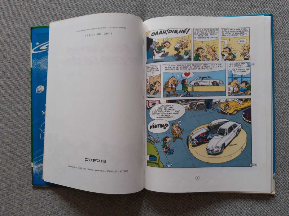 BD Gaston Lagaffe "Des gaffes et des dégâts"