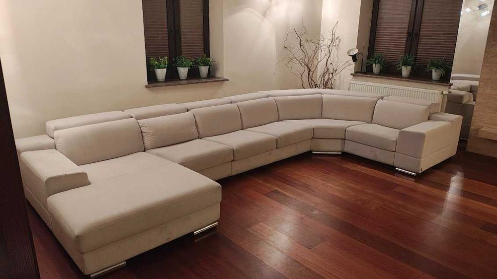 Elegancki narożnik do salonu