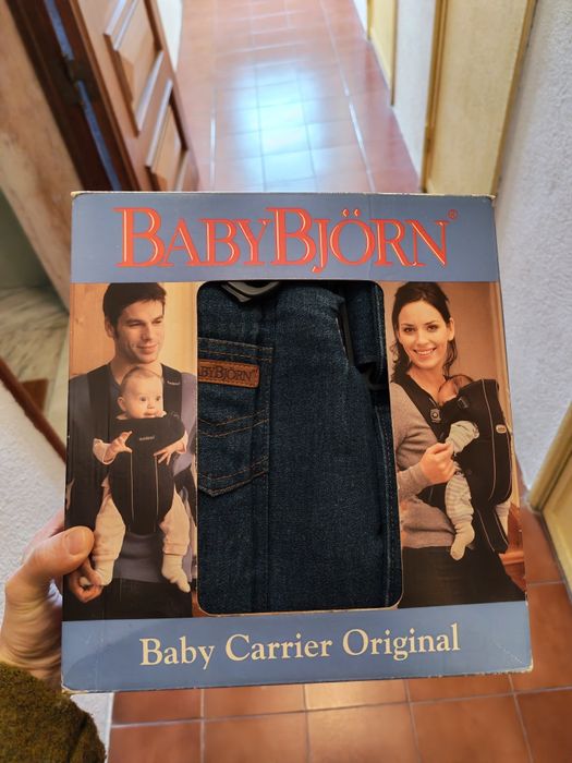 Marsúpio Baby Bjorn como novo