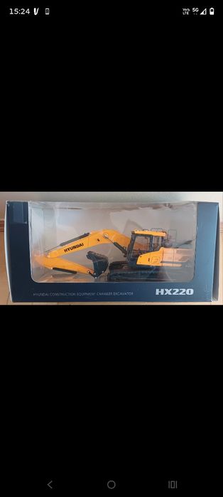 Model hyundai hx 220 1:35