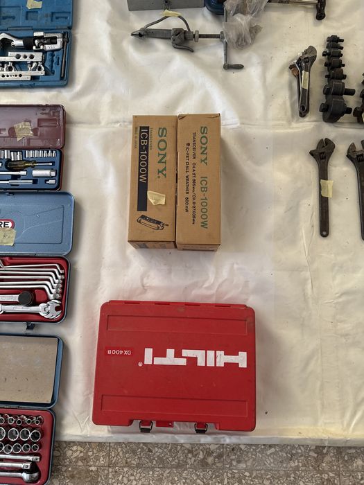 Conjunto de ferramentas indistriais. refrigeracao / mecanica / electic