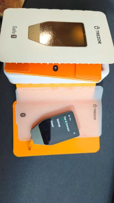 Wallet TREZOR SAFE 7 como novo Carteira de criptomoedas cripto