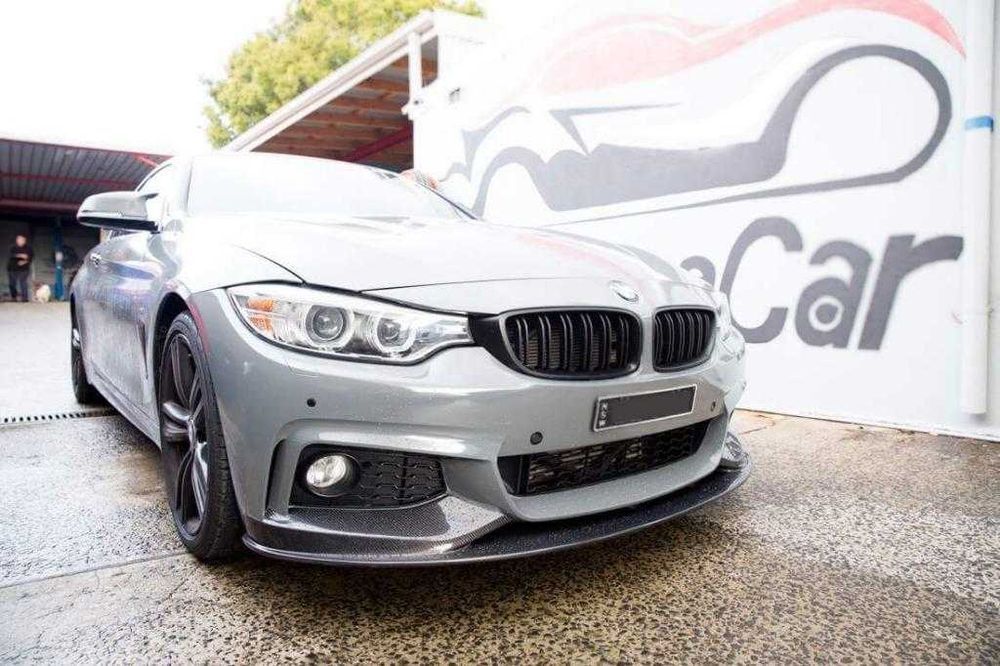 Губа bmw М Performance F32 F33 F36 передего бампера бмв карбон сплитер
