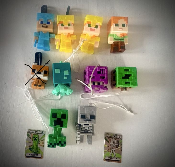 Zestaw figurek Minecraft