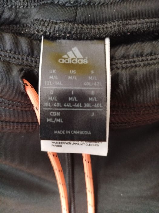 Spodnie dresowe damskie adidas czarne 44/46