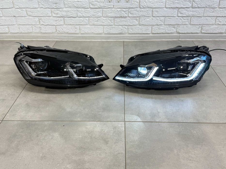 Фари Volkswagen GolF 7 7.5 GTI FULL LED оптика гольф фары ГТИ фул лэд