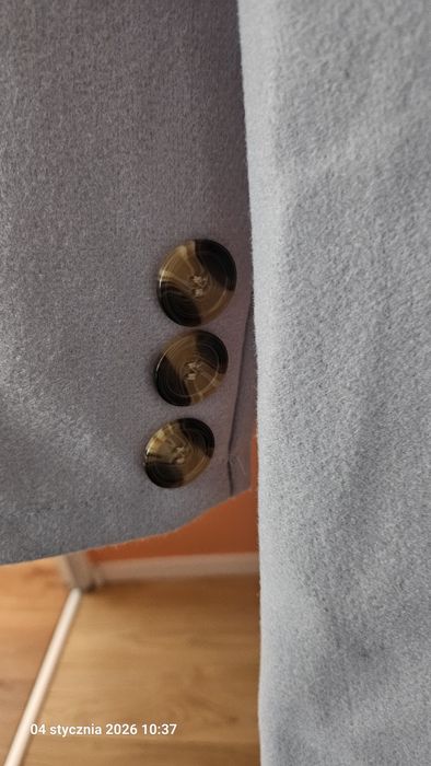 Płaszcz damski zimowy szary