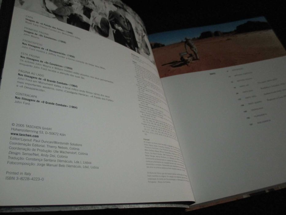 Livro John Ford A Filmografia Completa Capa dura Taschen