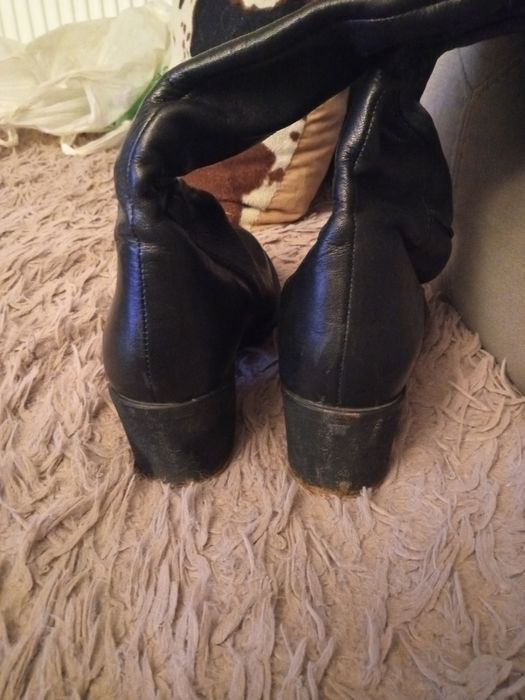 Botki damskie skóra naturalna