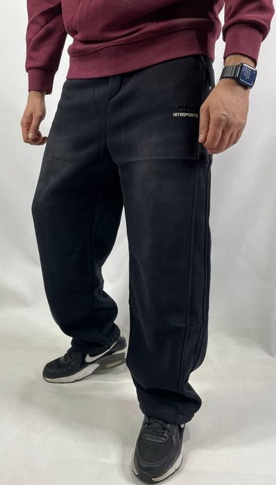 Мужские штаны зимние на флисе коттон