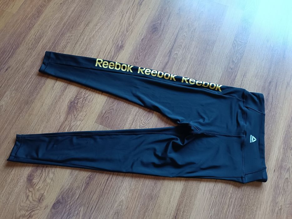 Leginsy długie damskie Reebok speedwick roz s