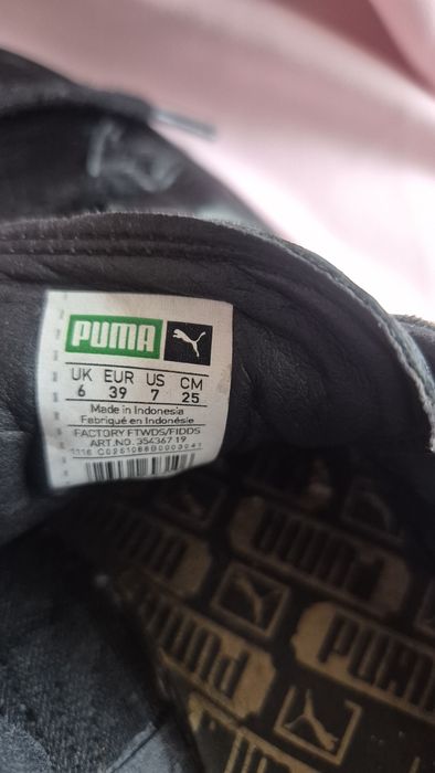 Buty damskie. Marka Puma. Naturalna skora.