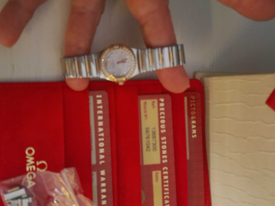 Omega Constellation brylanty!