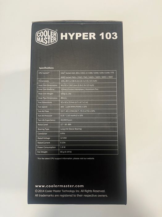 Cooler Master Hyper 103