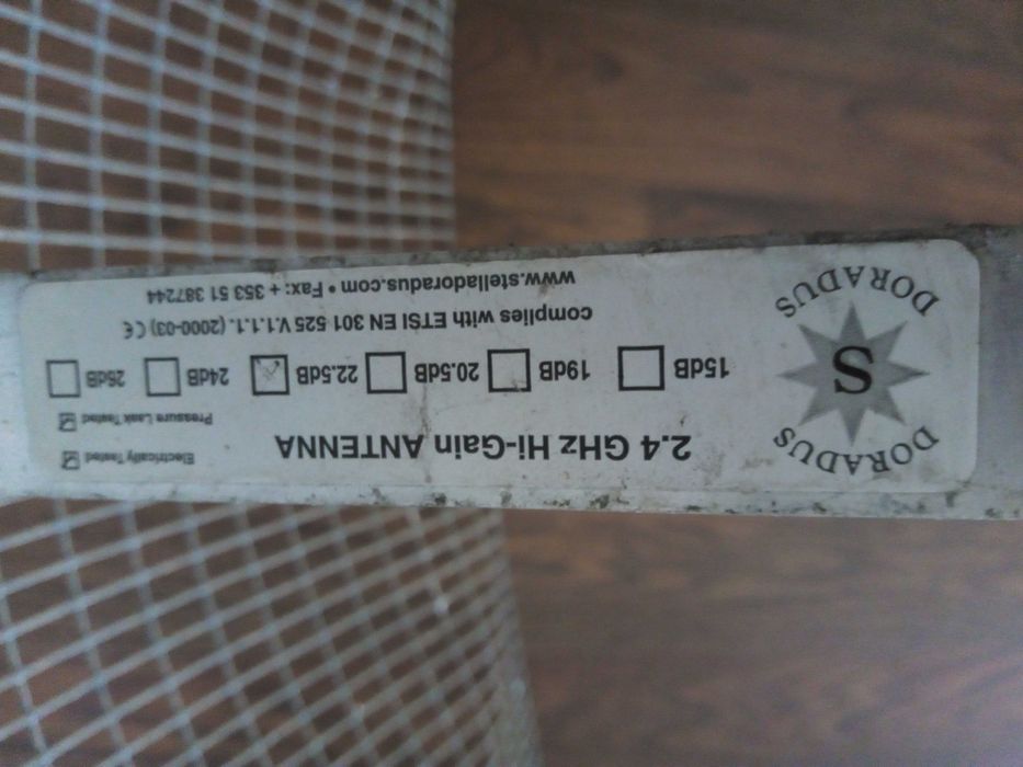 Antena Stella Doradus 22,5 dbi