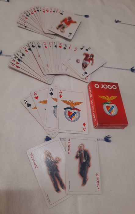 Baralho de Cartas do Benfica