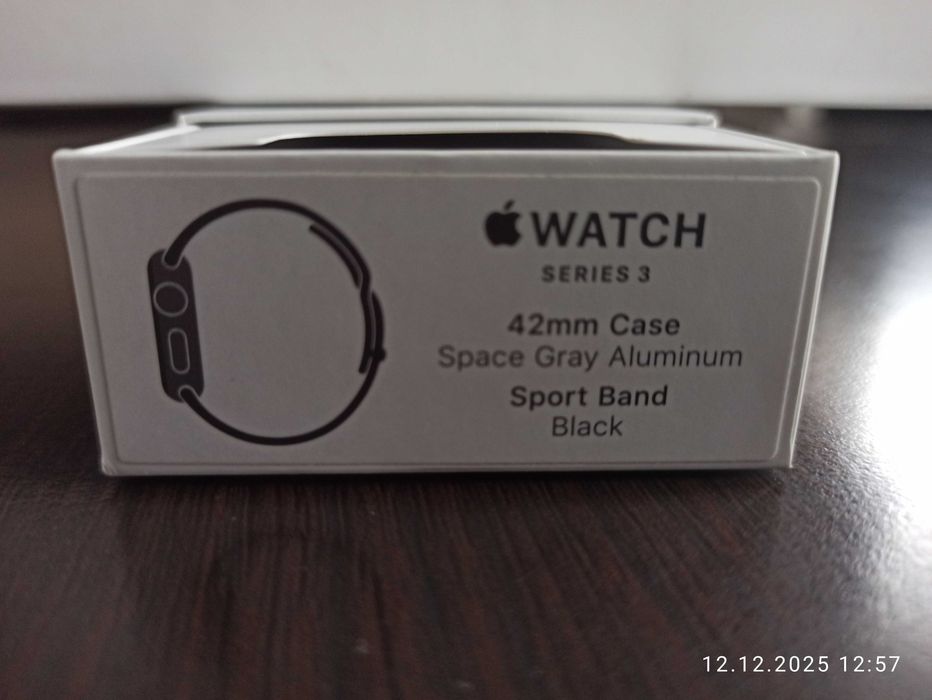 Apple Watch Series 3 czarny