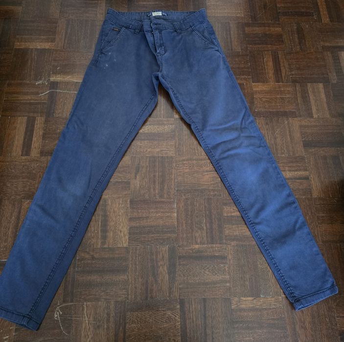 Calças azuis Pull&Bear