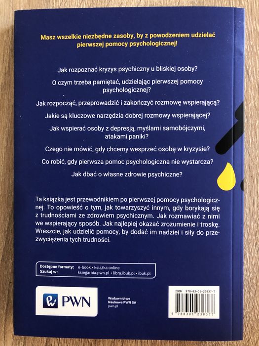 Pierwsza pomoc psychologiczna Ewelina Supińska