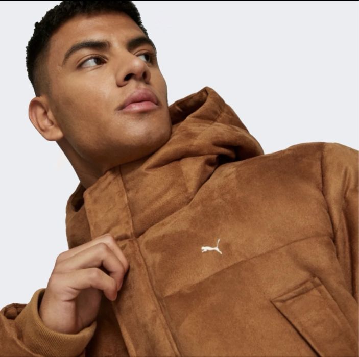 Пуховик Puma MMQ Faux Leather Down Jacket