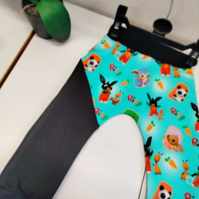 Roz 86 spodnie dresowe z dzianiny bawełnianej