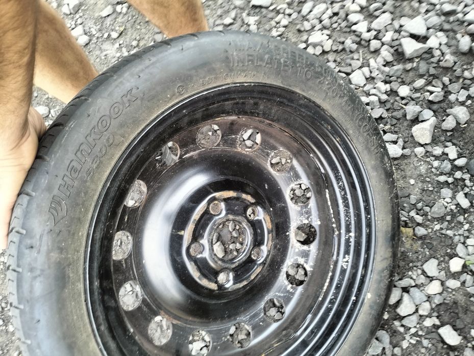 Koło dojazdowe zapasówka  16 VW Scirocco  audi