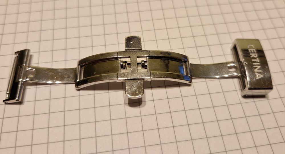 Zapięcie paska Certina - 18 mm.