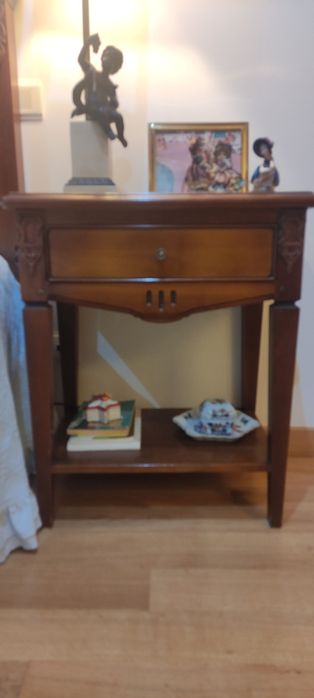 Mobília quarto completa cerejeira ambitat (com colchão)