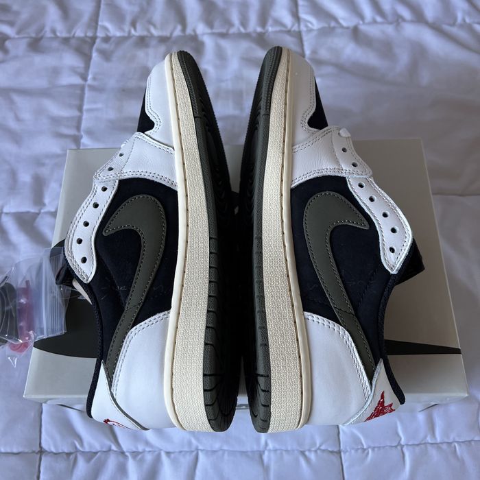 Buty Jordan 1 Low Travis Scott Olive - rozmiar 38