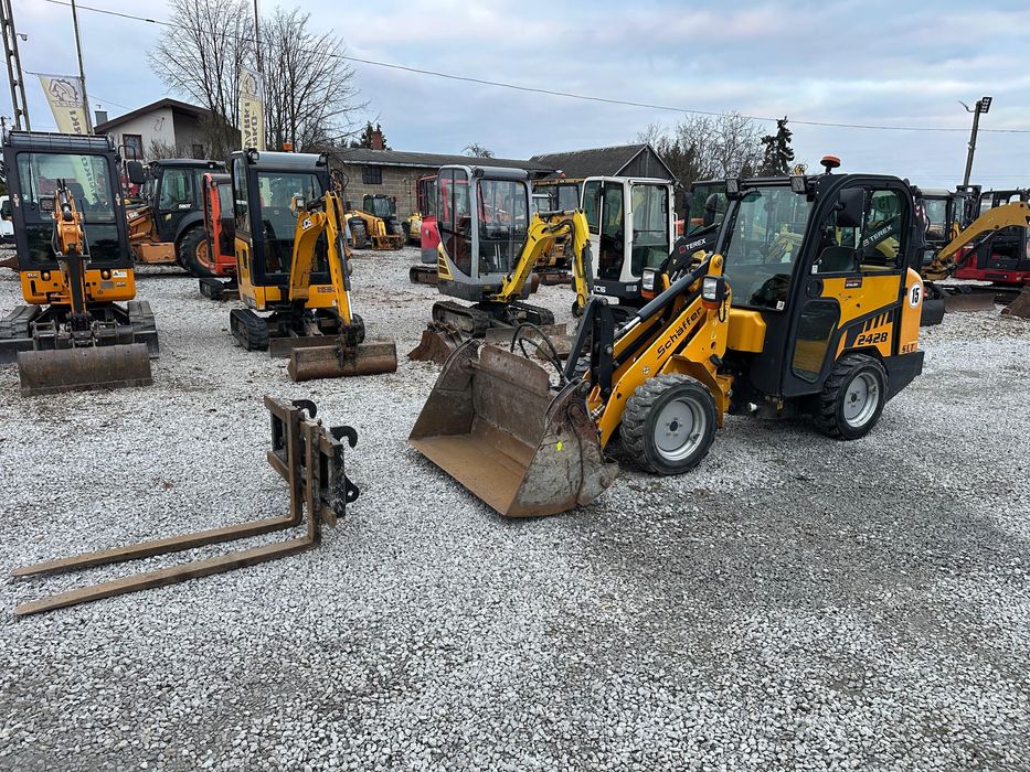 SCHAFFER 2428 SLT Ładowarka kołowa 2021 Rok widły łyżka TYLKO 1060 MTG