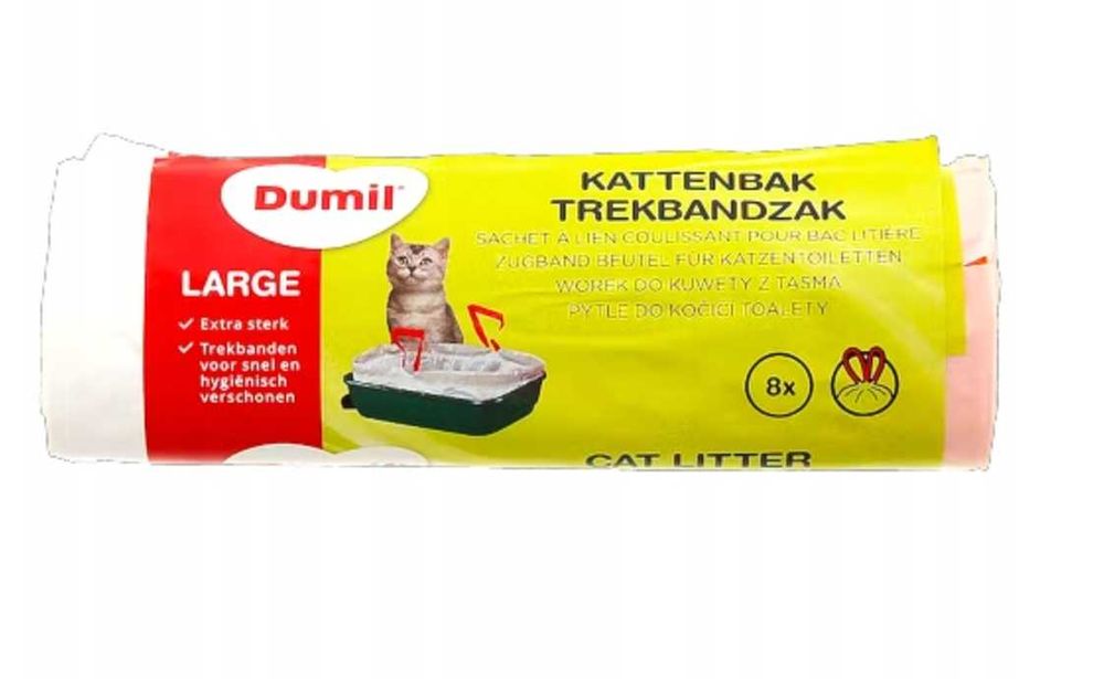 5× dumil worki do kuwety 87 x 37 cm x 37,5 cm + klej super glue1 szt