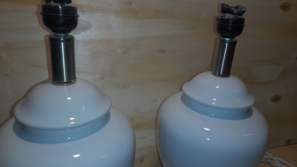 Lampa stołowa x2  do sypialni
