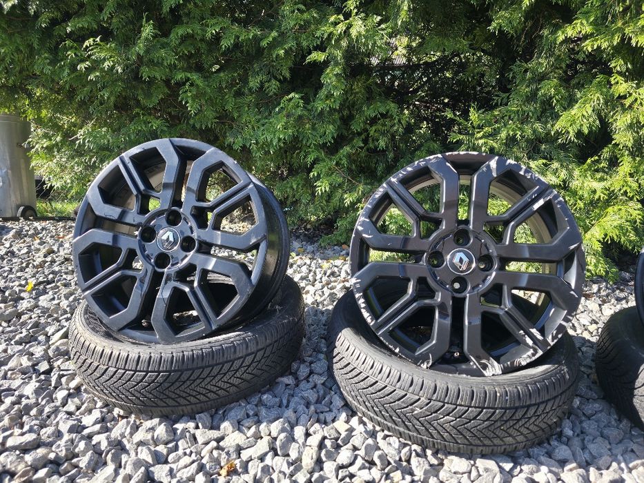 felgi aluminiowe 4x100 r17 2 szerokosci  renault clio twingo gt iii et39
