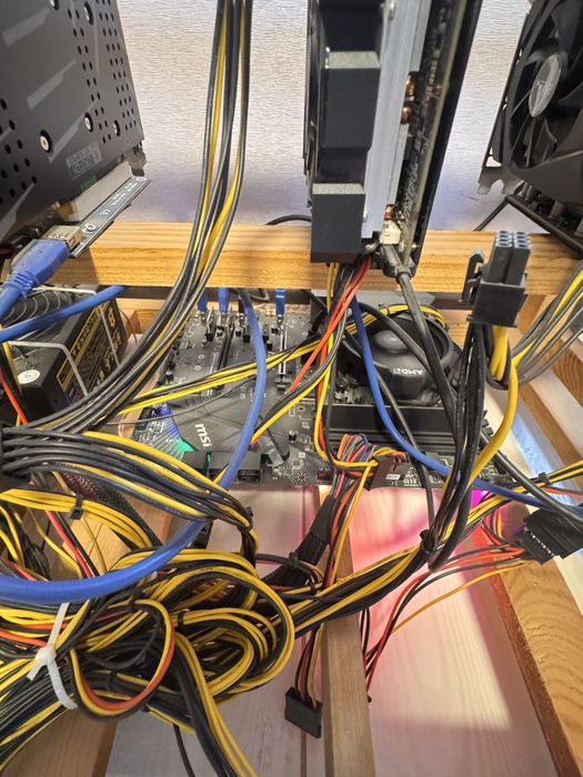 Майнинг-ферма 5× RTX 2060 6GB | Повністю робоча