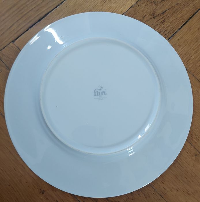 Porcelanowy talerz Flirt
