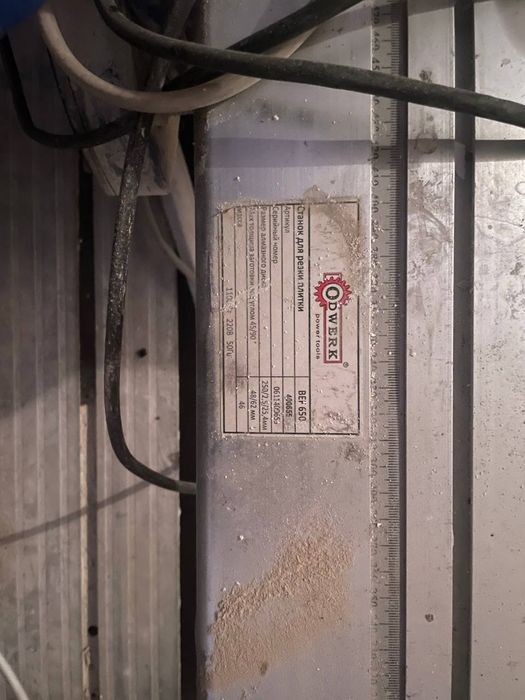 Плиткоріз плиткорез водный  odwerk bef 650