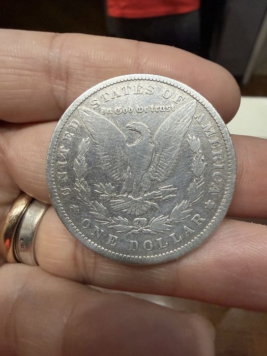 1 dolar americano em prata