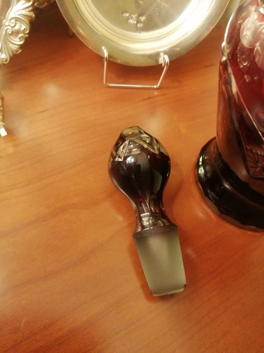 Licoreira cristal lapidado