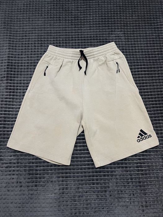 ADIDAS (XL) ZNE Short Pants шорти чоловічі літні бежеві молочні