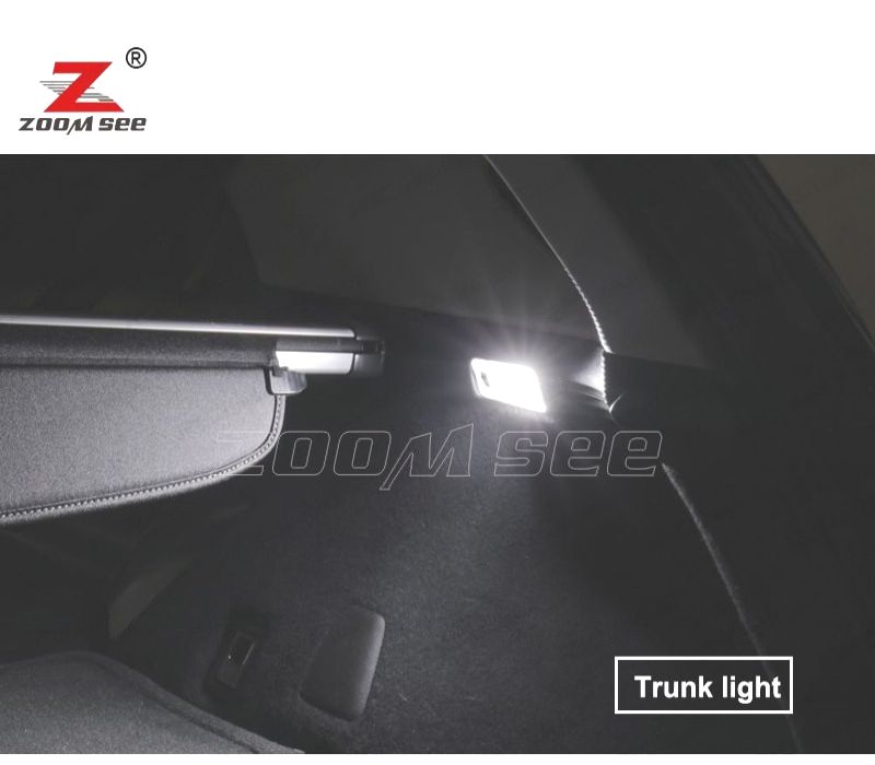 KIT COMPLETO DE 23 LÂMPADAS LED INTERIOR 06-14 RENAULT ESPACE 4 IV MK4