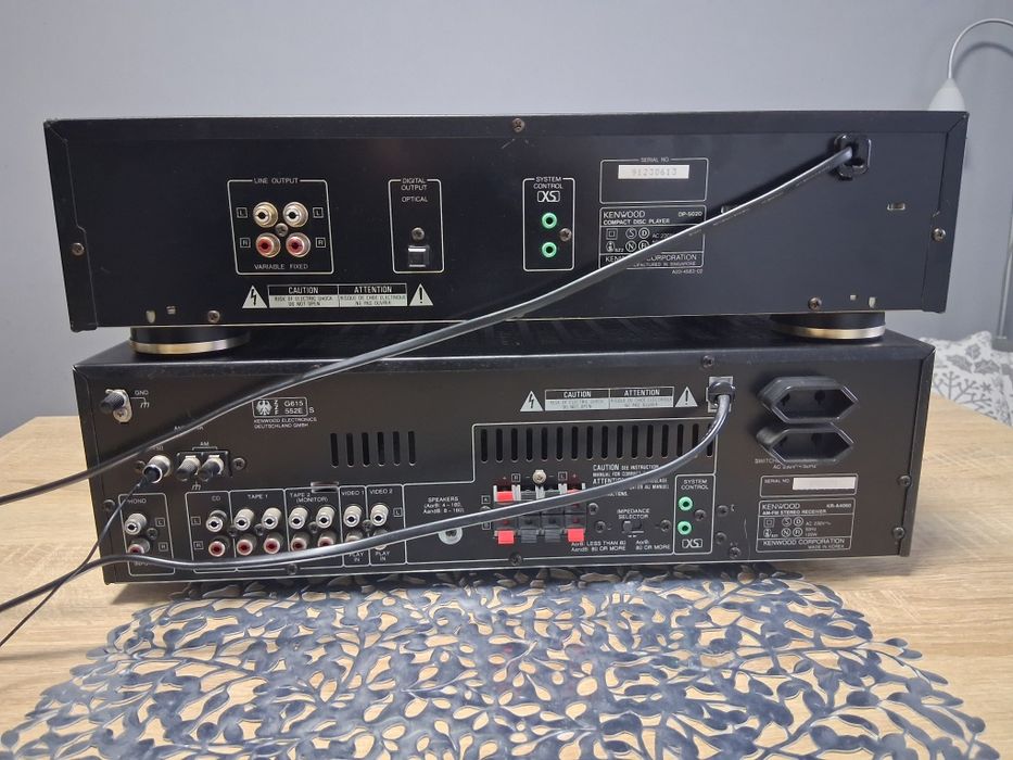 Amplituner Kenwood plus CD Kenwood