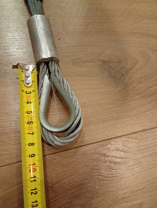 Opończa, pończocha kablowa jednoucha z kauszą