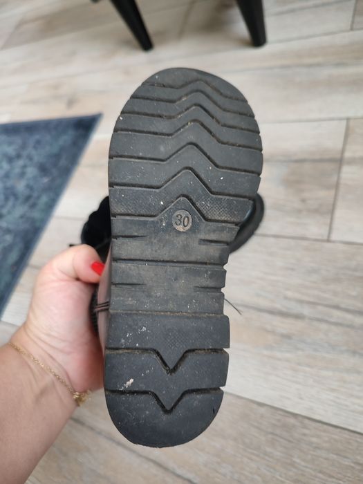 Botki nieocieplane dziewczęce rozm. 30