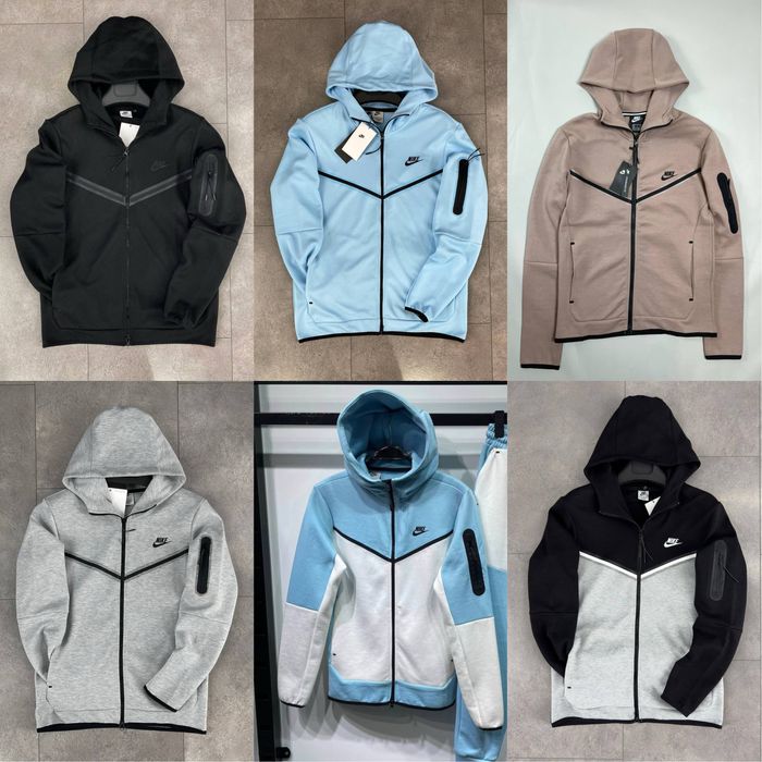 Кофта Nike Tech Fleece | Зіпка теч фліс | худі найк теч | течик | nike