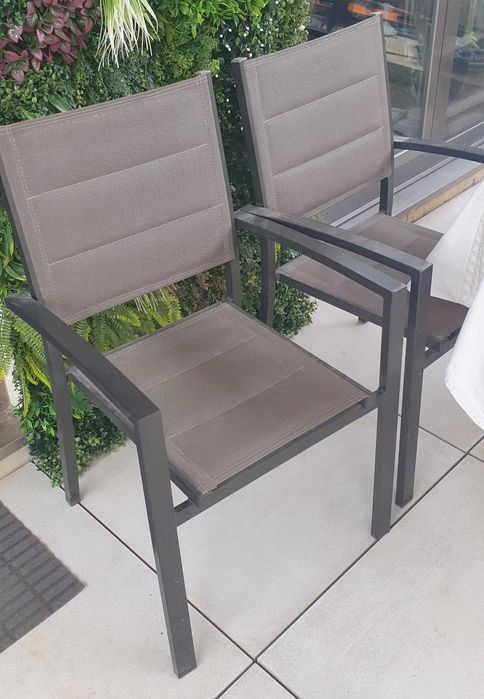 Par de cadeiras de jardim exterior