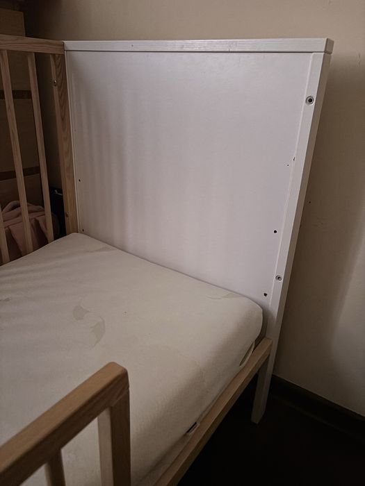 Łóżeczko dziecięce Kinderkraft + materac 120x60