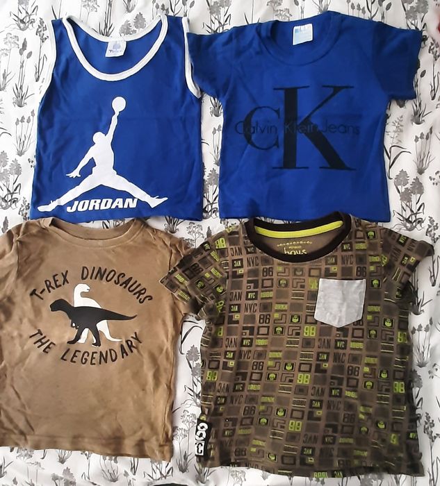 Дешево 4 футболки для мальчика